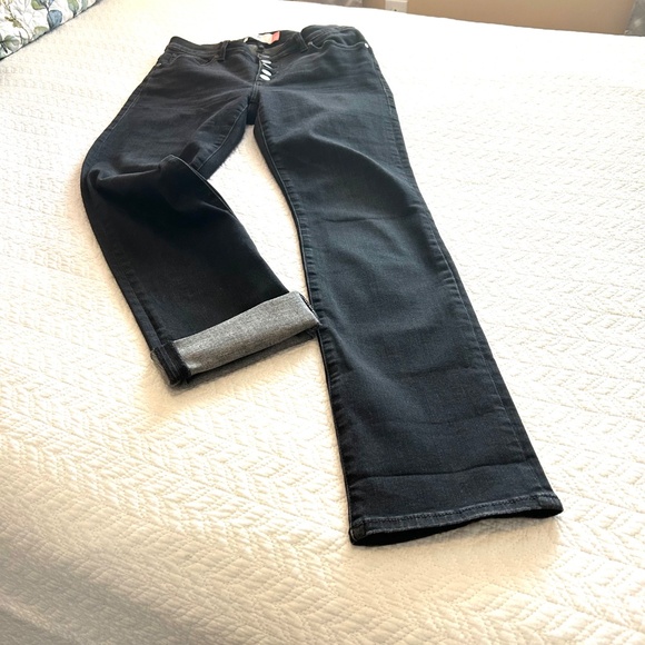 CAbi Button Fly Straight Jeans 4149  Carbon Grey Size 4 - Picture 6 of 16